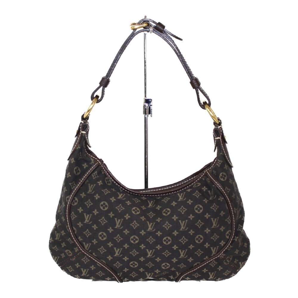 Louis Vuitton Manon Monogram Lan Ebene Brown handbag Black classic